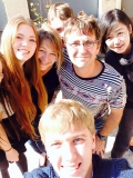 Богдан Балашов с французскими друзьями