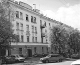 Здание стройфака по ул. Уральской в 60-е годы